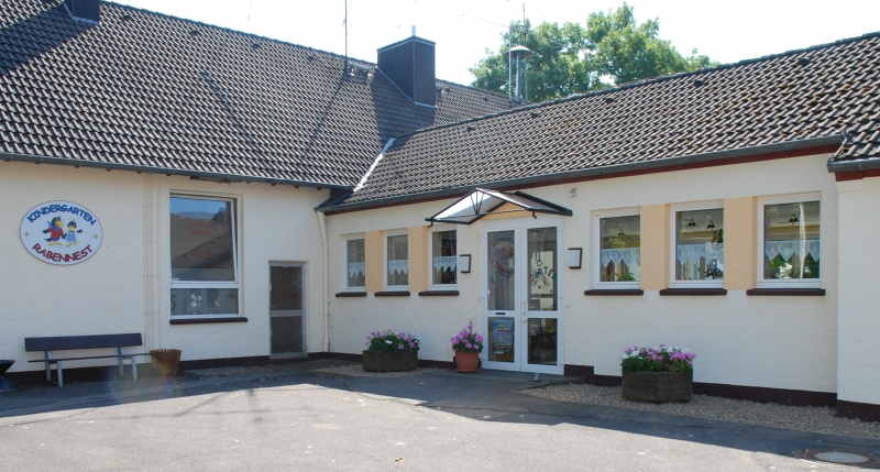 Eingang Kindergarten Rabennest